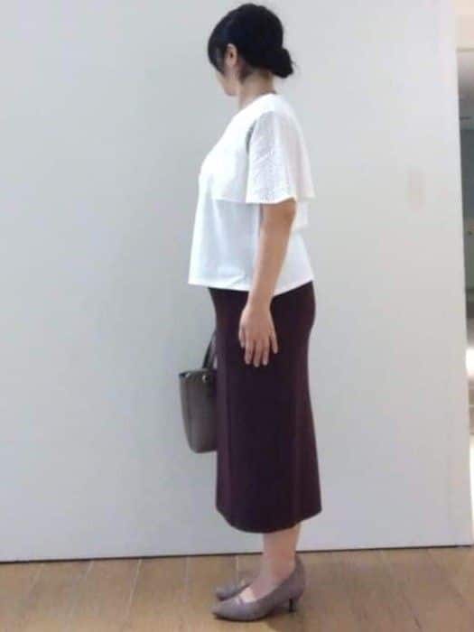 sakoさんの「Reflect｜幾何レーススリーブプルオーバージャージ」を使ったコーディネート