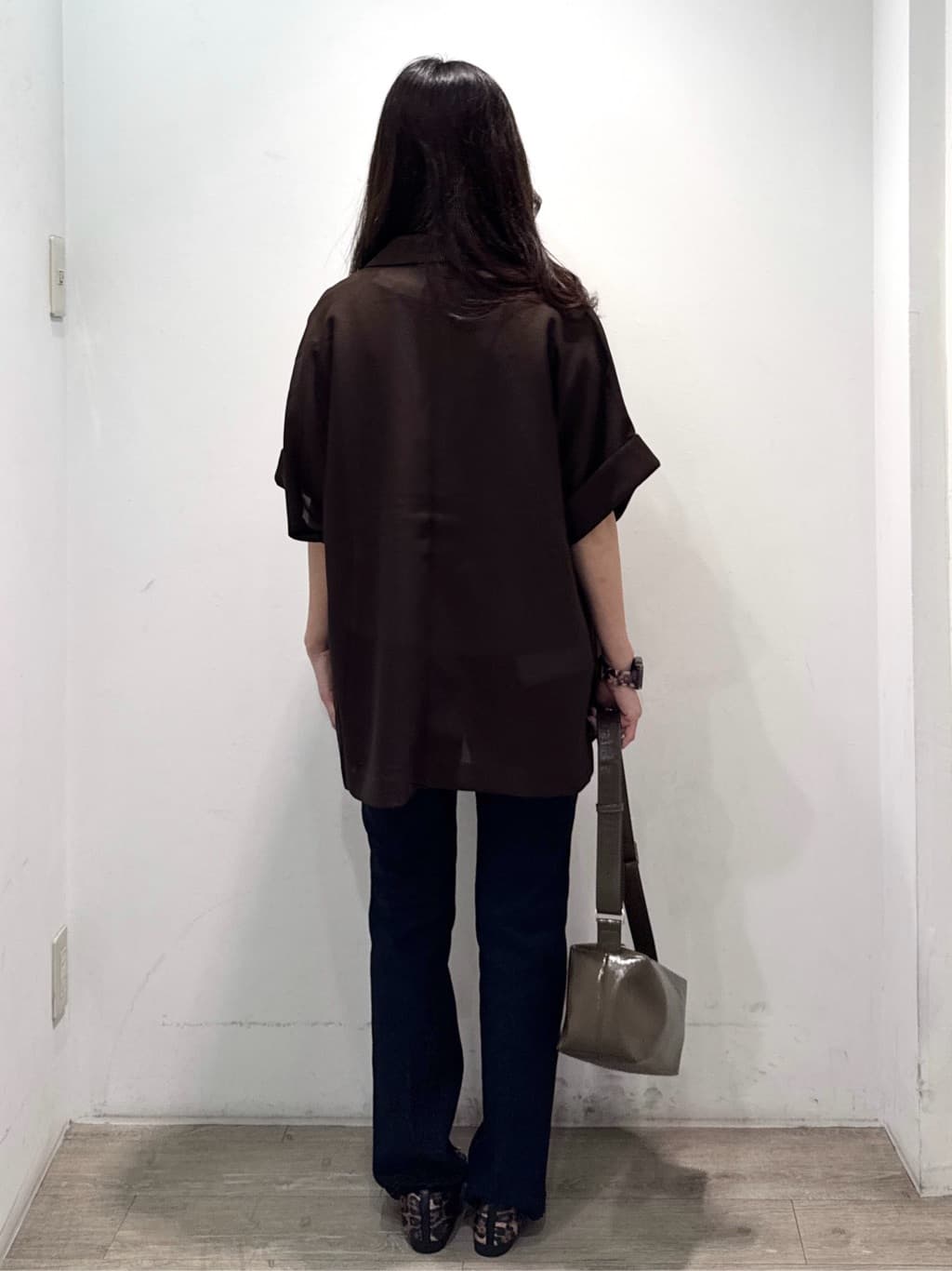 yuicciさんの「OPAQUE.CLIP｜ふくれジャカードトップス【洗濯機洗い可】」を使ったコーディネート