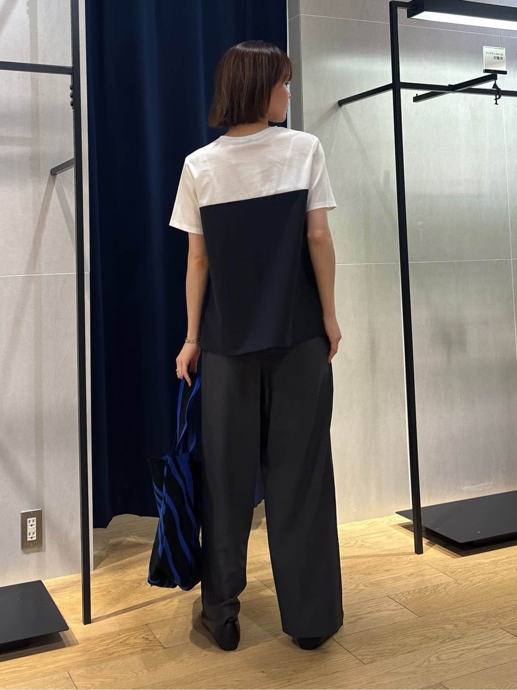 kanaeさんの「INDIVI｜【洗える】ビスチェレイヤード風トップス」を使ったコーディネート
