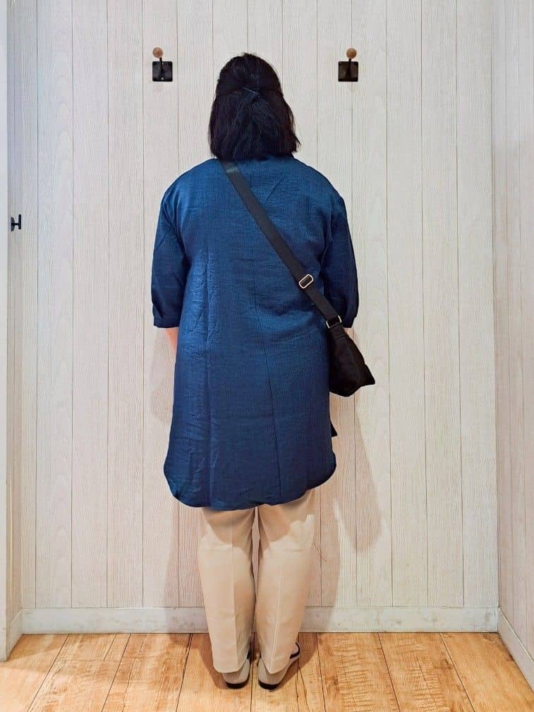 kotomiさんの「SHOO･LA･RUE｜【S-LL/体型カバー】さらっとしたタッチが魅力 デニムライクチュニック」を使ったコーディネート