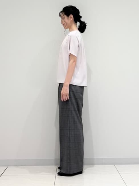 kayoさんの「INDIVI｜【UVケア】タックブラウス」を使ったコーディネート