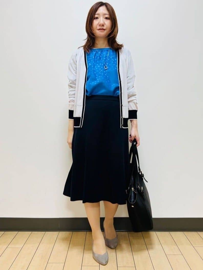 miiiさんの「Reflect｜【SS-4Lサイズ】匠ソフトフレアスカート」を使ったコーディネート