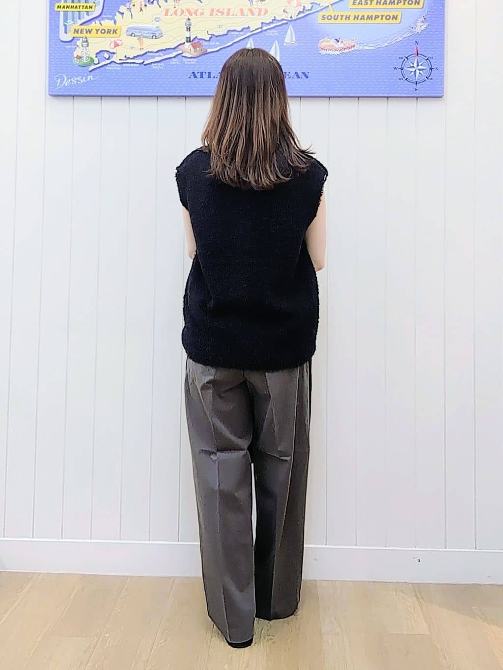 itoさんの「Dessin｜【洗える】オーガニックコットンフレンチスリーブ」を使ったコーディネート