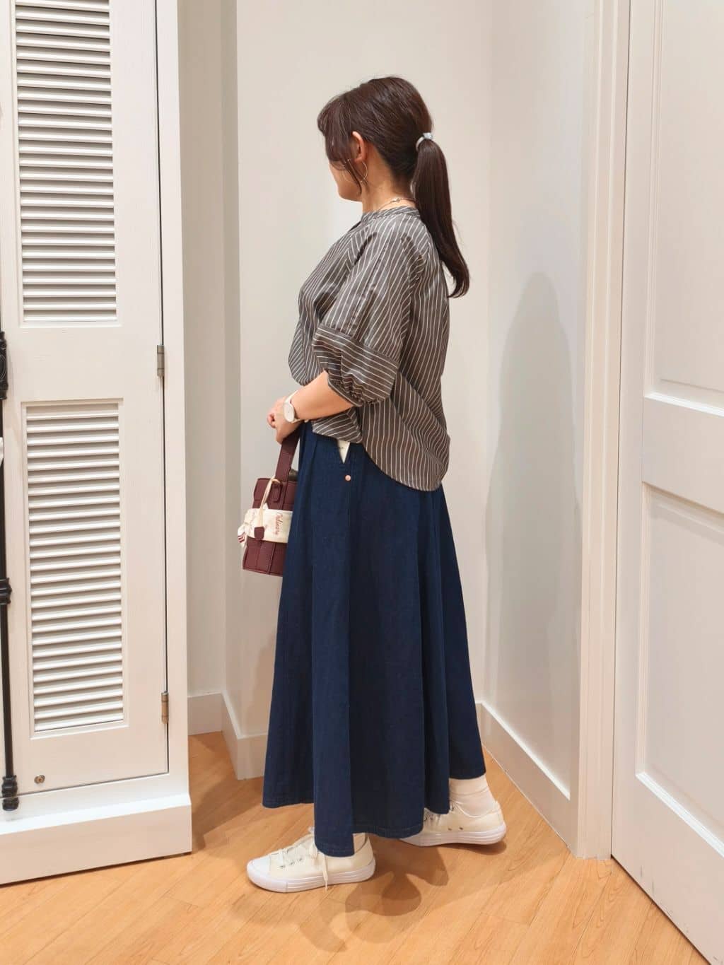 AIKOsanさんの「Dessin｜【2WAY】メッシュバケツBAG」を使ったコーディネート