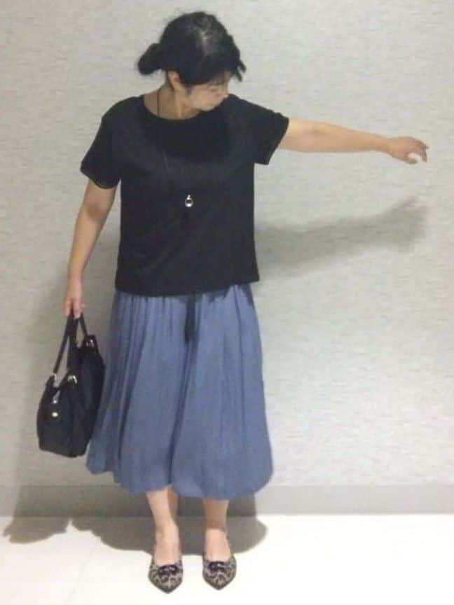 sakoさんの「Reflect｜【寒暖差対策に◎／手洗い可／旅行や通勤に】フード付きシアーカーディガン」を使ったコーディネート