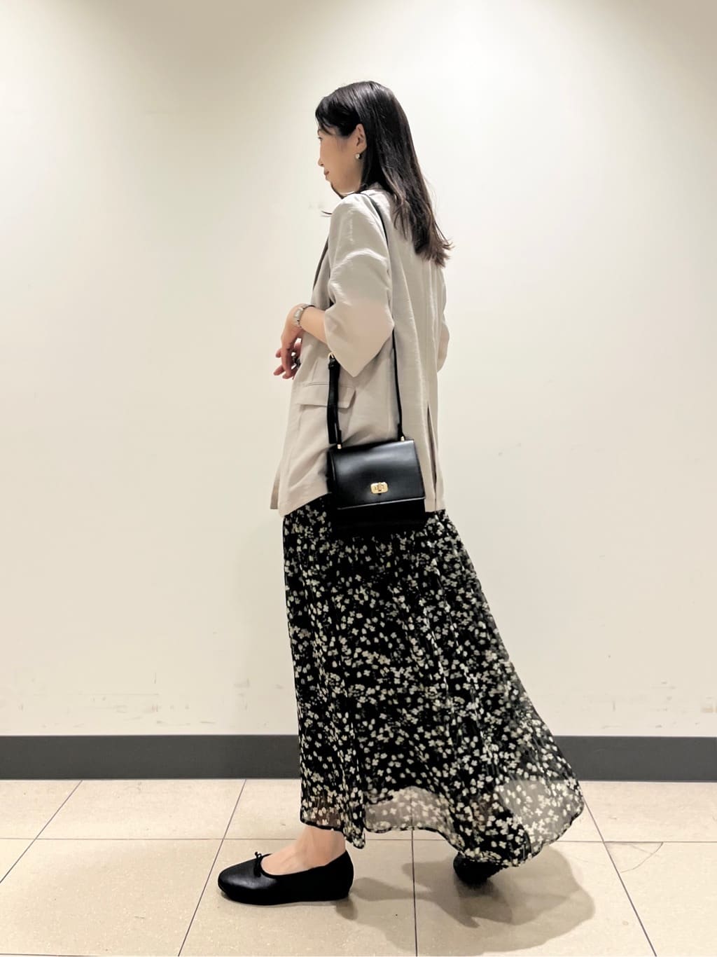 shokoさんの「INDIVI｜ライトダブルジャケット」を使ったコーディネート