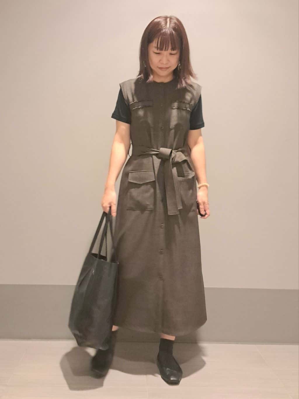 Takahashiさんの「DRESSTERIOR｜◆ソフトレザーバレエシューズ」を使ったコーディネート