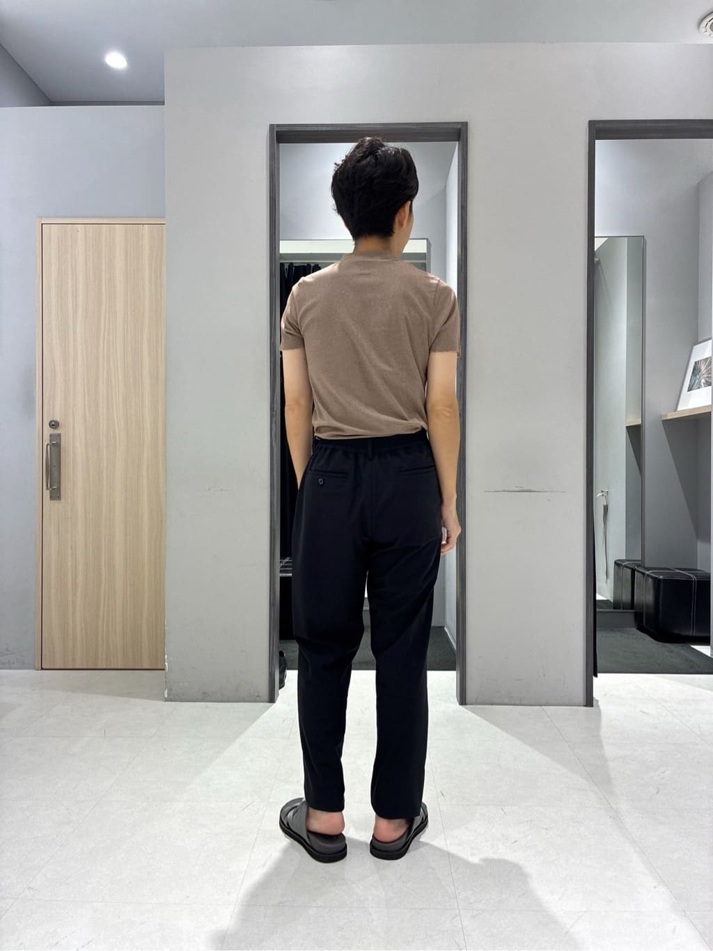 わいずみさんの「TAKEO KIKUCHI｜【COOL CITY WEAR】DotAir（R）サッカー シャツ」を使ったコーディネート