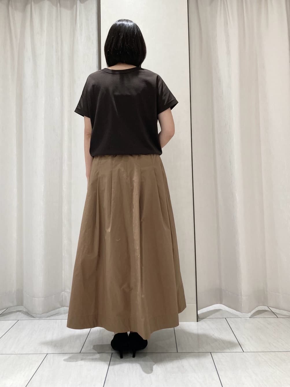 わたなべさんの「UNTITLED｜【洗える/前後2WAY】ネックプルオーバーニット」を使ったコーディネート