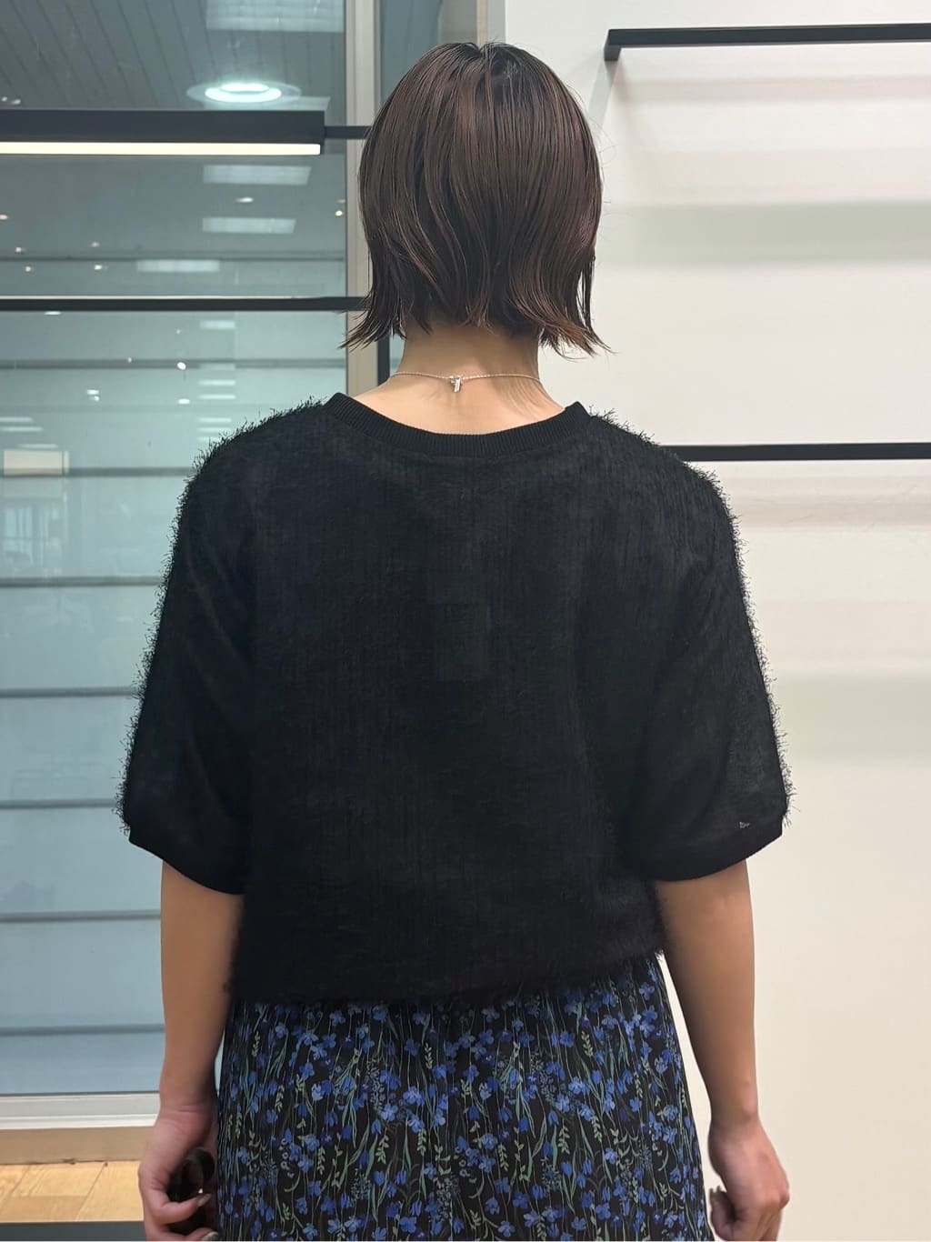 asamiさんの「INDIVI｜ヘアリージャカードトップス」を使ったコーディネート
