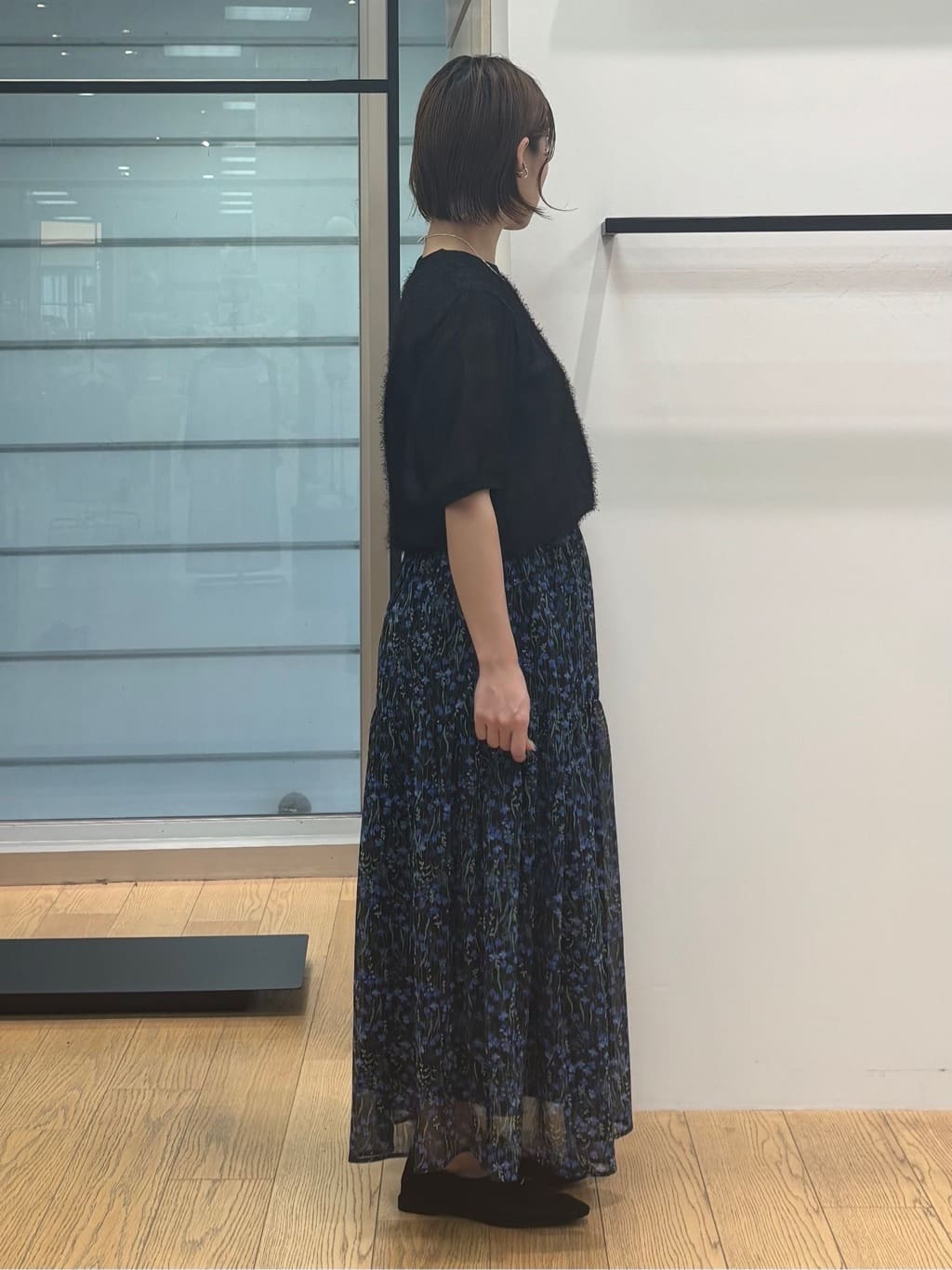 asamiさんの「INDIVI｜ヘアリージャカードトップス」を使ったコーディネート