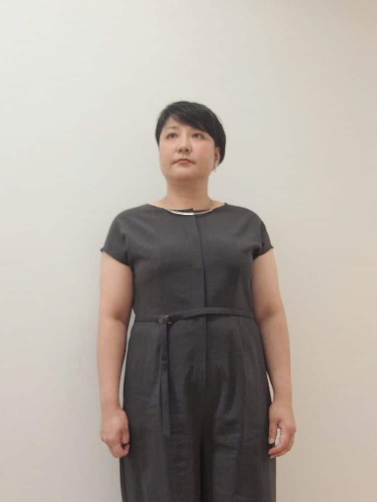 ますこさんの「UNTITLED｜【きれいめ/オールインワン】梳毛調合繊コンビネゾン」を使ったコーディネート