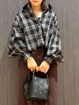 meiさんの「SHOO･LA･RUE｜【洗える/ひんやり／前後2WAY】テレコタンクトップ」を使ったコーディネート