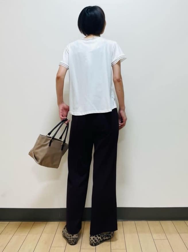 Riiさんの「Reflect｜【インナーにおすすめ◎】シアーネックデザインプルオーバー」を使ったコーディネート