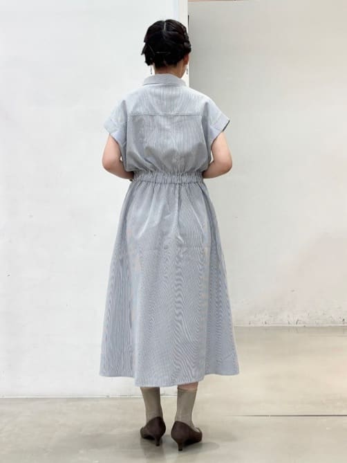 fujiさんの「THE SHOP TK｜サッカーワンピース【洗濯機OK/UVカット】」を使ったコーディネート