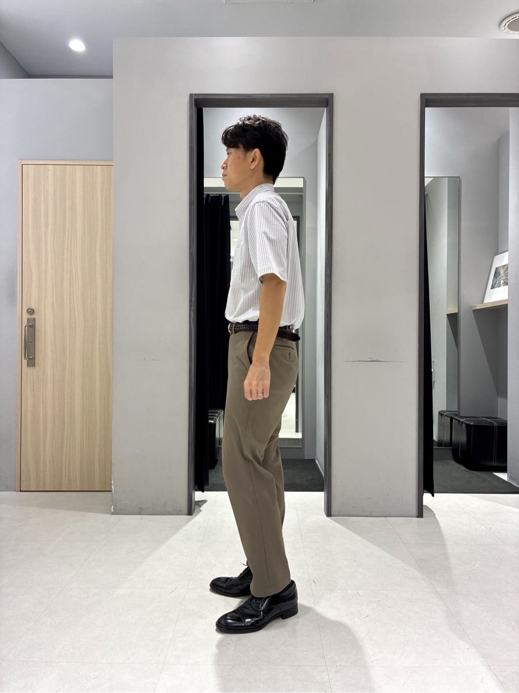 わいずみさんの「TAKEO KIKUCHI｜【360&deg;ストレッチ／セットアップ対応】None Of Stress ジャケット」を使ったコーディネート