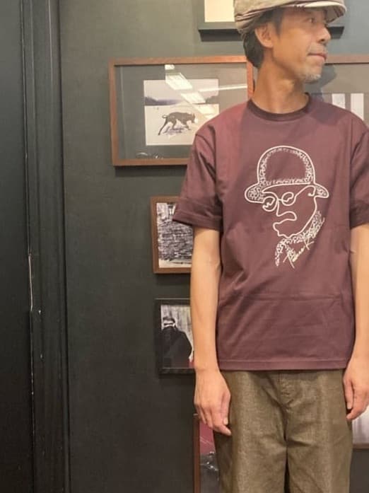 KDDさんの「TAKEO KIKUCHI｜【COOL CITY WEAR】籠目アート柄 サッカーシャツ /通気性」を使ったコーディネート