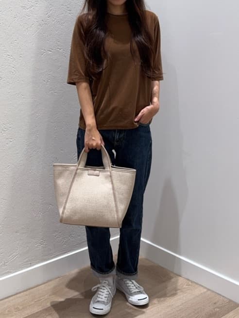 NOZOMIさんの「Dessin｜【洗える】シアーベロアトップス」を使ったコーディネート