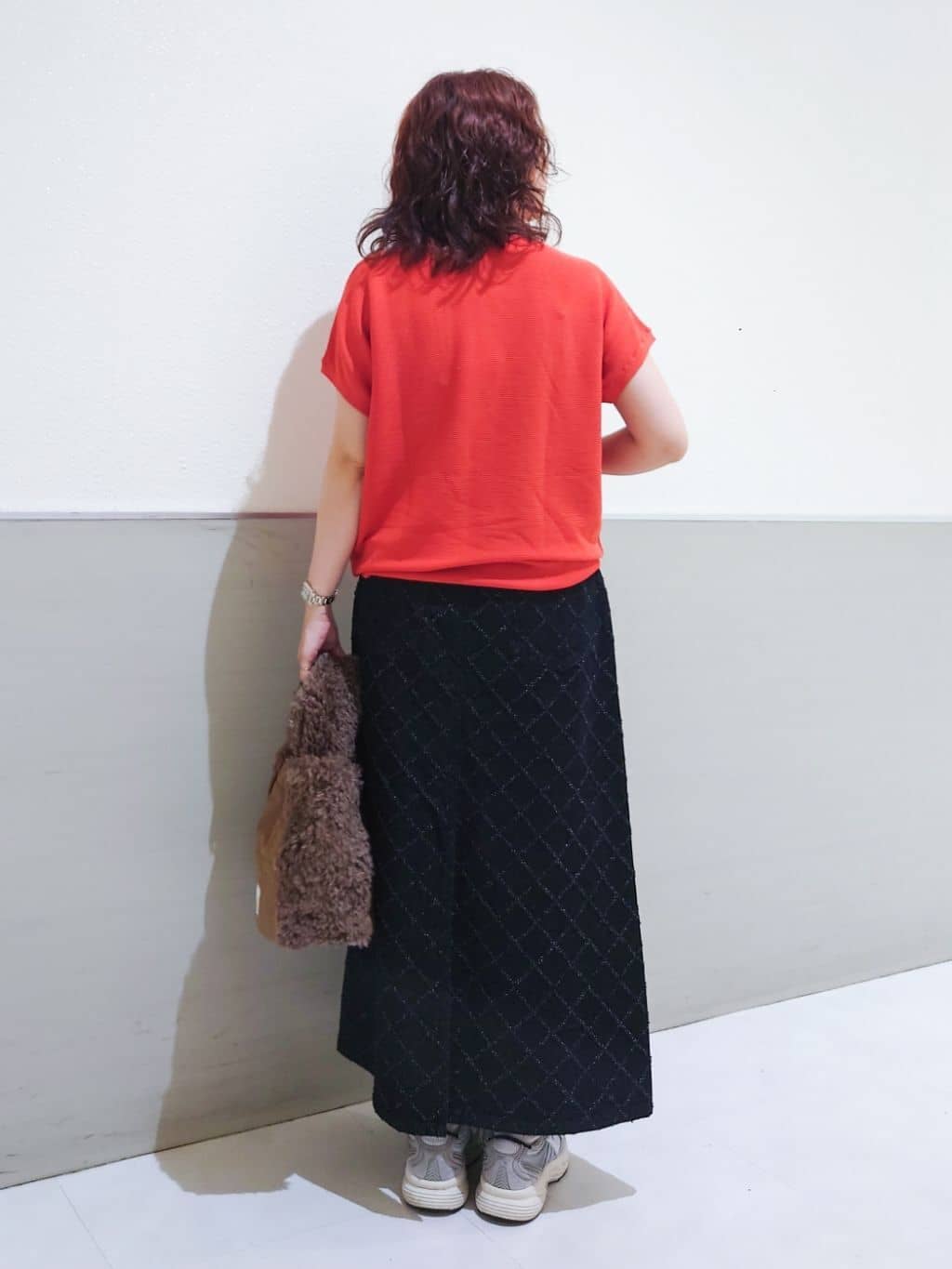 maruさんの「THE SHOP TK｜【6色展開】さらさらフレンチニット【毛玉になりにくい/洗濯機OK】」を使ったコーディネート
