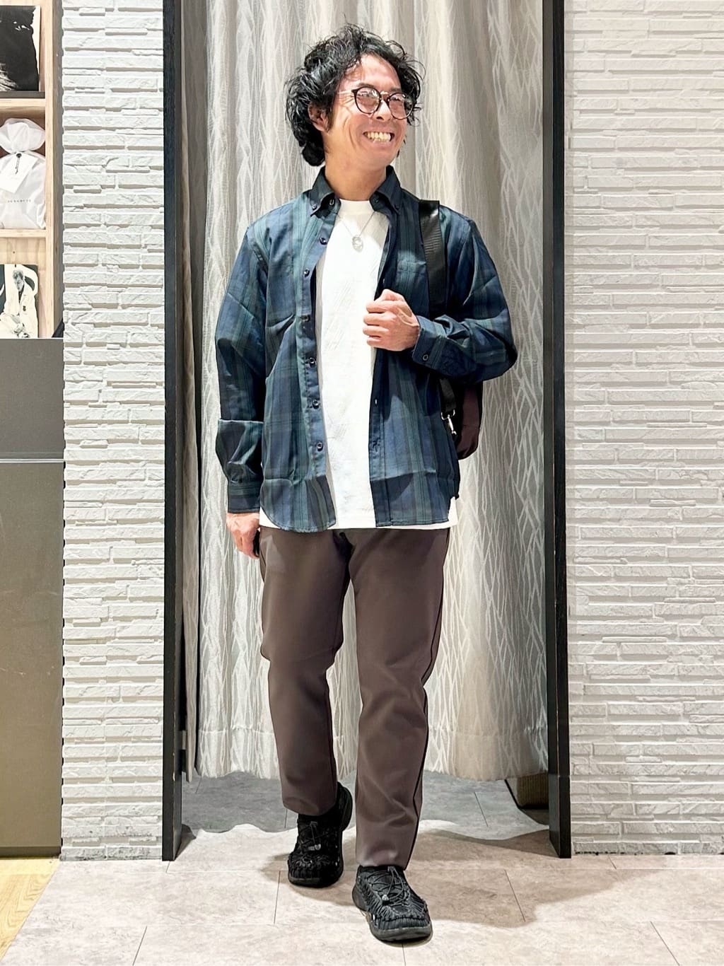 KENJI Iさんの「THE SHOP TK｜ドレスクールシャツ　【イージーケア/通気性/速乾】」を使ったコーディネート