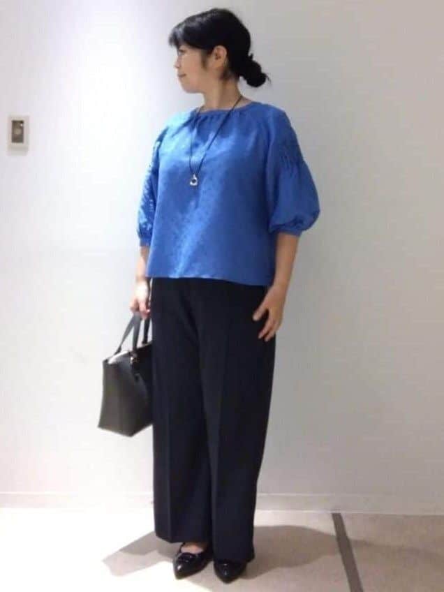 sakoさんの「Reflect｜【一枚で着映える◎】レオパード風ジャカードブラウス」を使ったコーディネート