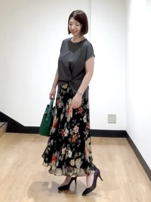 MIKIKOさんの「UNTITLED｜【追加/新色】エアリーワンハンドルバッグ」を使ったコーディネート