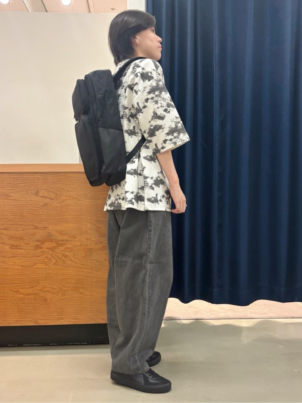 しばさんの「THE SHOP TK｜タイダイクールポンチビッグTシャツ」を使ったコーディネート