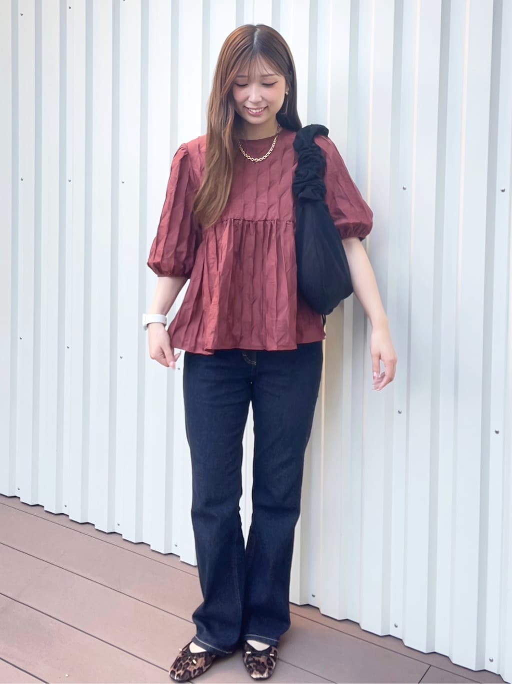 Ramuさんの「OPAQUE.CLIP｜《美人百花掲載》名品フラットバレエシューズ」を使ったコーディネート