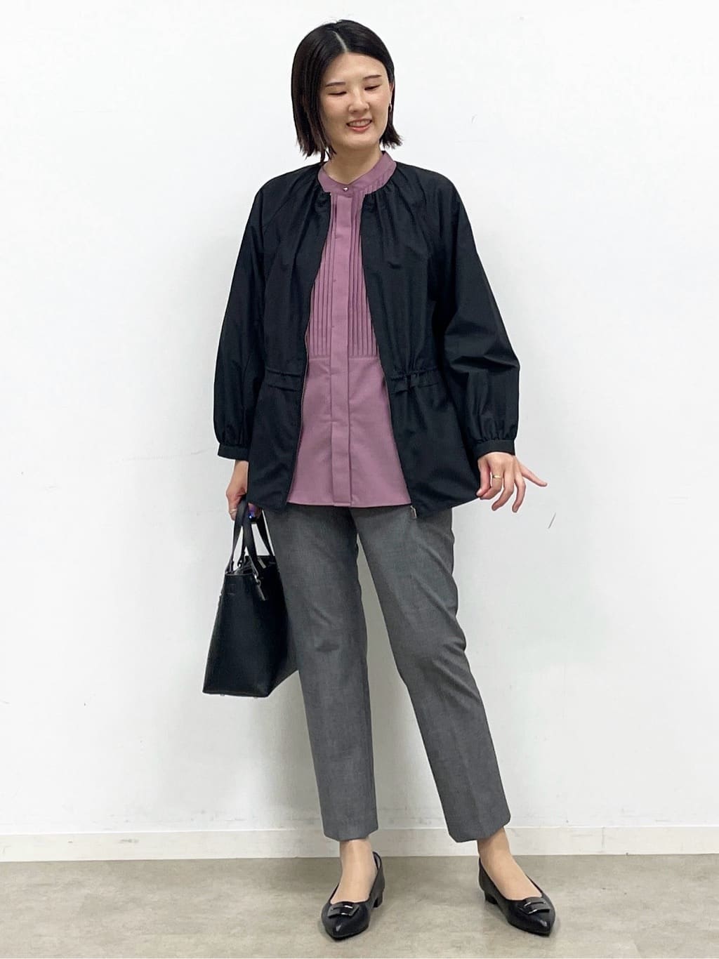 あやたかさんの「Reflect｜【パンツにもスカートにも合わせやすい◎】ライティブルゾン」を使ったコーディネート