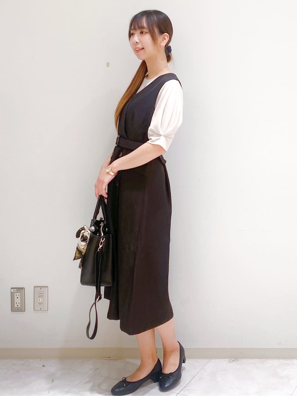 yurinaさんの「index｜パフスリーブトップス【洗濯機洗い可】」を使ったコーディネート