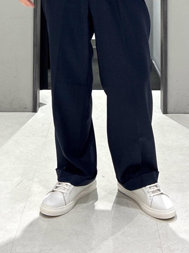 わいずみさんの「TAKEO KIKUCHI｜【COOL CITY WEAR】籠目アート柄 サッカーシャツ /通気性」を使ったコーディネート