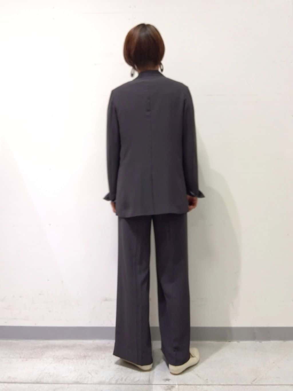 Kさんの「INDIVI｜【軽く羽織れる！】ダブルジャケット」を使ったコーディネート