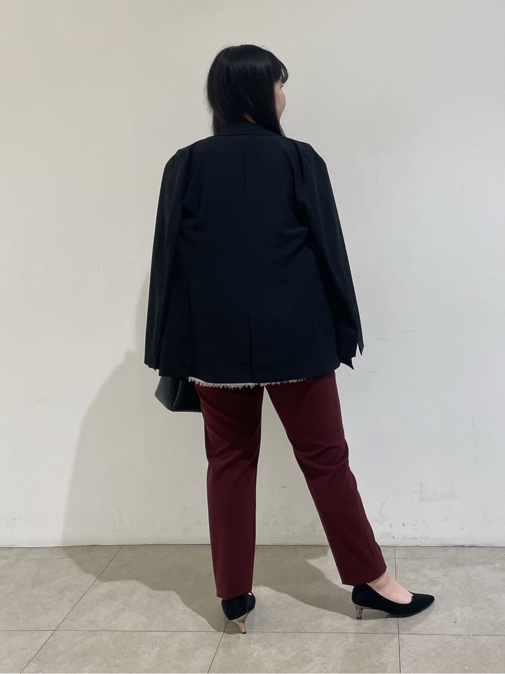 emikaさんの「INDIVI｜【軽く羽織れる！】ダブルジャケット」を使ったコーディネート