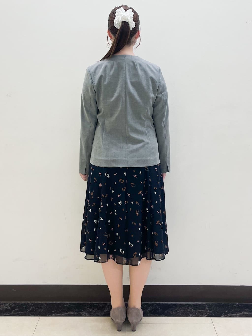 mikikoさんの「Reflect｜【洗える／セットアップ可】ノーカラージャケット」を使ったコーディネート