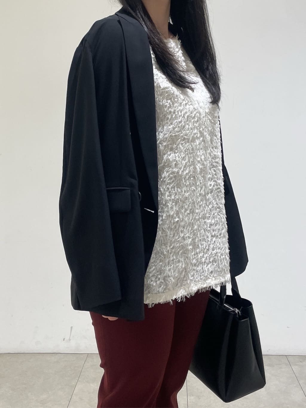emikaさんの「INDIVI｜【軽く羽織れる！】ダブルジャケット」を使ったコーディネート