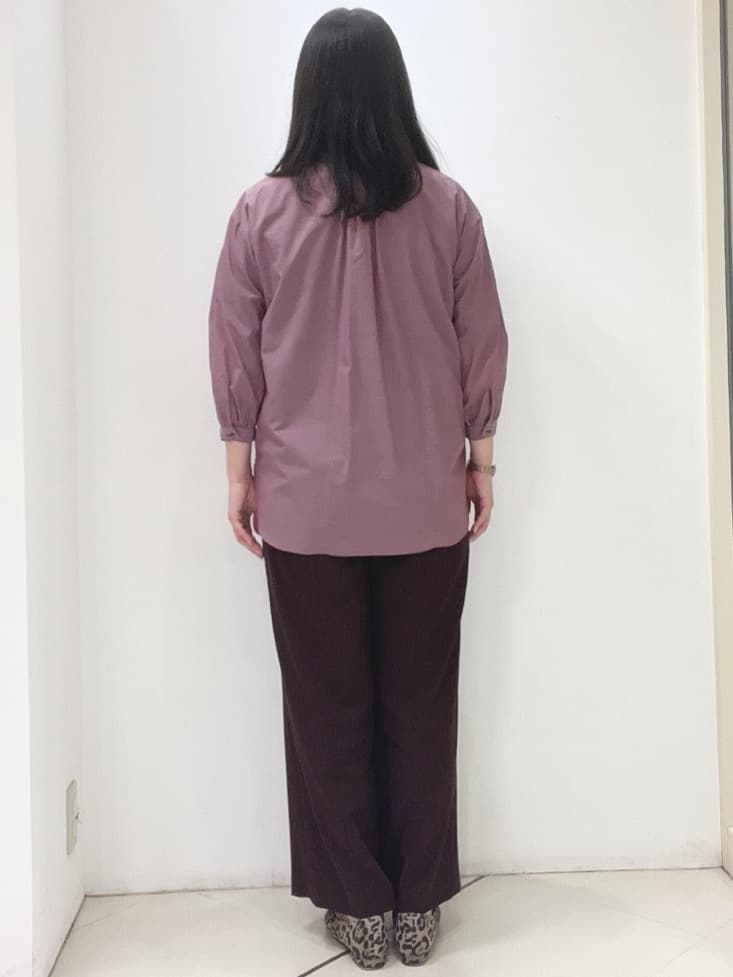 Chakoさんの「Reflect｜【接触冷感／マシンウォッシュ可／ウエスト総ゴム】ワイドシルエットパンツ」を使ったコーディネート