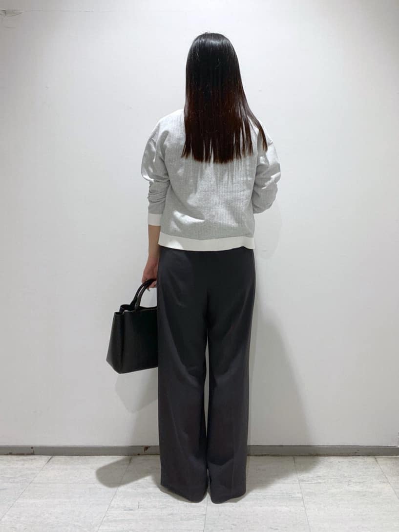 meiさんの「INDIVI｜【インナーとしても活躍！】シンプルTシャツ」を使ったコーディネート