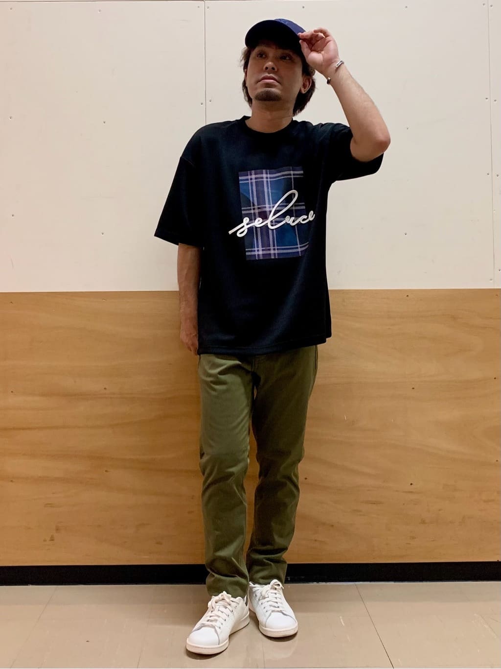 MATUさんの「THE SHOP TK｜コード刺繍フォトプリント半袖Tシャツ 【洗濯機OK】」を使ったコーディネート