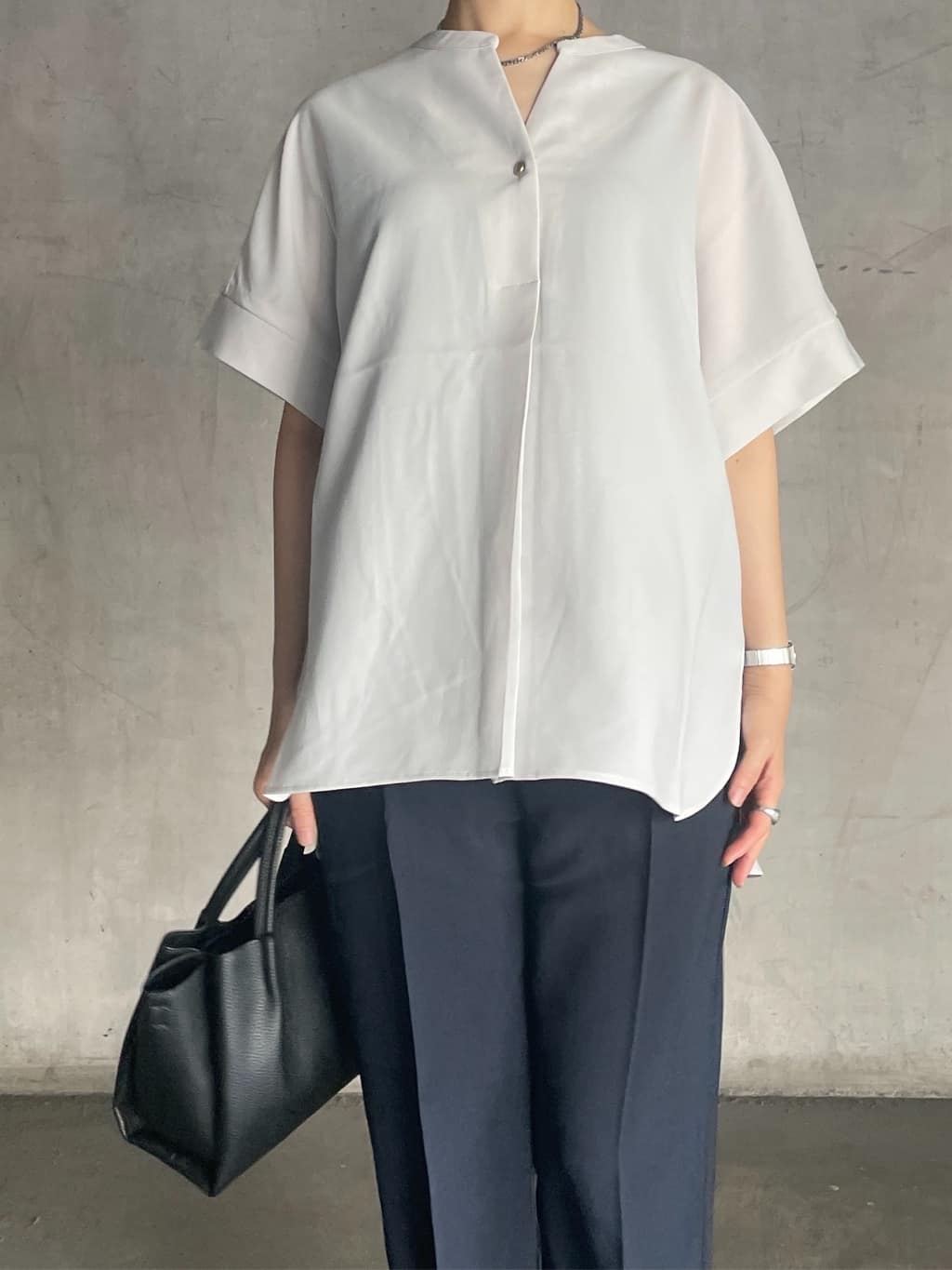 tomokoさんの「OPAQUE.CLIP｜【抗菌防臭加工】ニットフラットパンプス」を使ったコーディネート