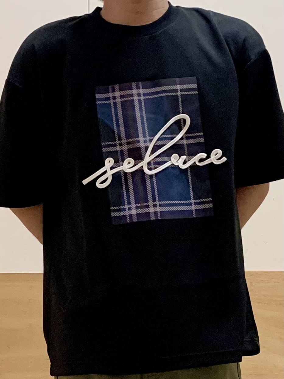 MATUさんの「THE SHOP TK｜コード刺繍フォトプリント半袖Tシャツ 【洗濯機OK】」を使ったコーディネート