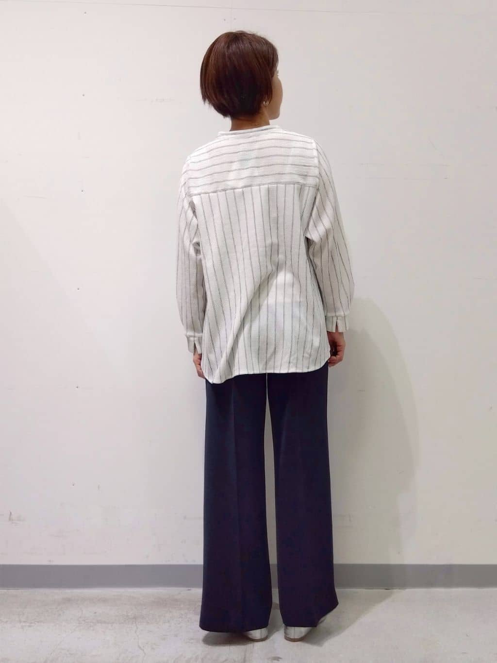Kさんの「INDIVI｜【着る日傘／遮熱／UVケア】ワイドパンツ」を使ったコーディネート