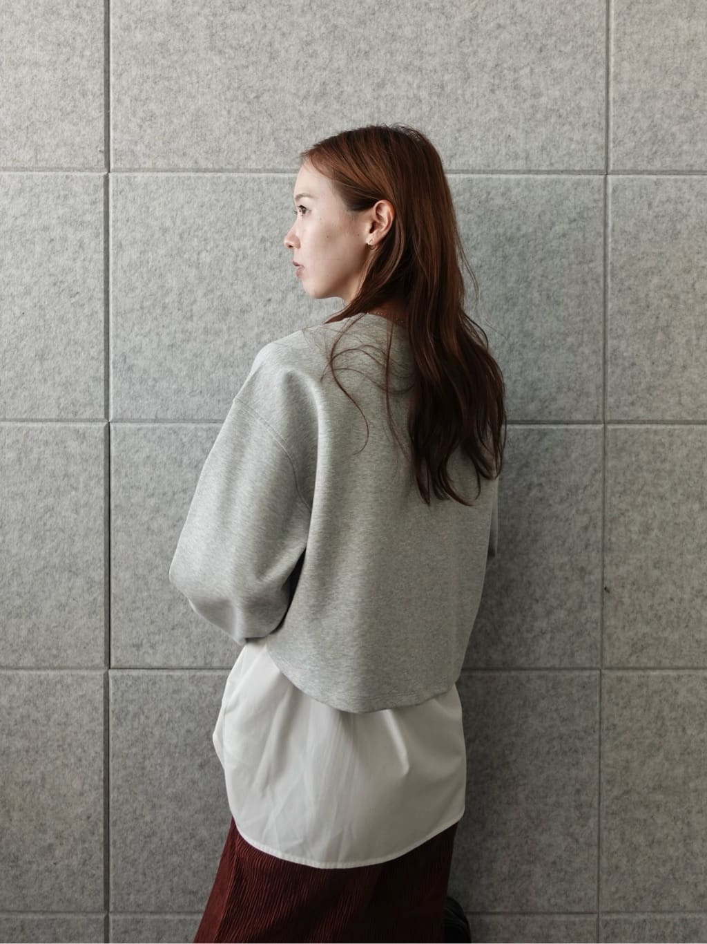 mitsukiさんの「INDIVI｜ベロアフレアパンツ」を使ったコーディネート