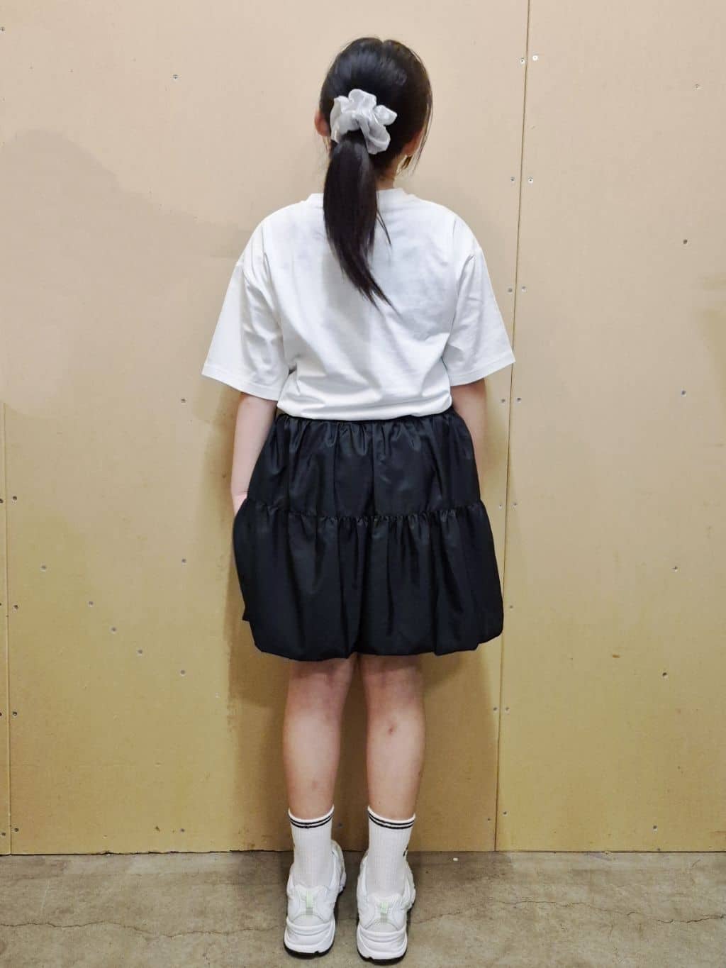 ひさえさんの「THE SHOP TK｜◆【110-150/6色展開】アソートプリントTシャツ/洗濯機OK」を使ったコーディネート