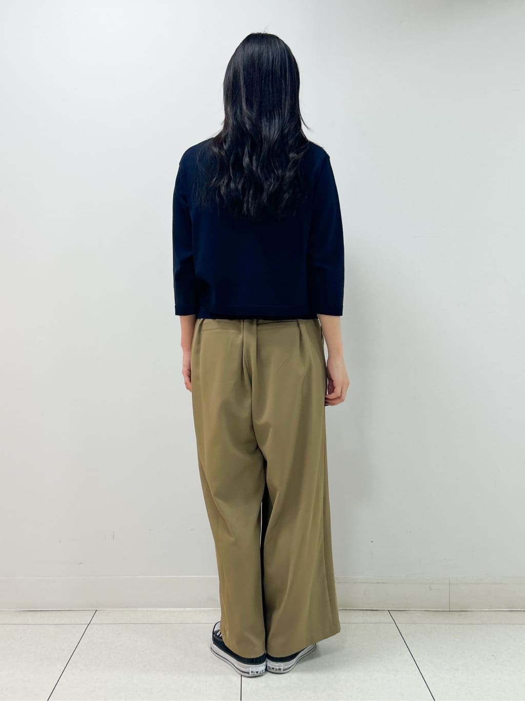 Kaiさんの「Dessin｜【2点セット・洗える】2WAYカーディガン＆キャミソールアンサンブル」を使ったコーディネート