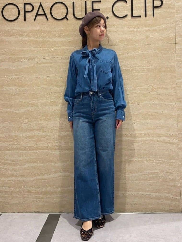 みやさんの「OPAQUE.CLIP｜フリルペプラムジレ／セットアップ対応可【洗濯機洗い可】」を使ったコーディネート
