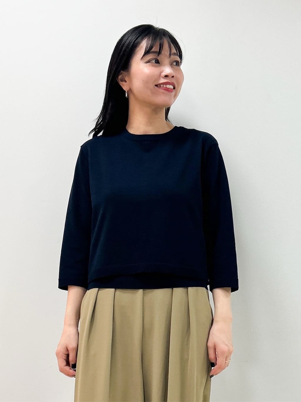 Kaiさんの「Dessin｜【2点セット・洗える】2WAYカーディガン＆キャミソールアンサンブル」を使ったコーディネート