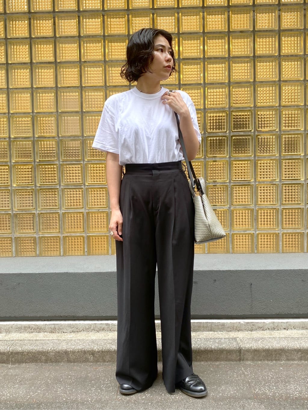 Uさんの「HIROKO HAYASHI｜OTTICA（オッティカ）2wayショルダーバッグ」を使ったコーディネート