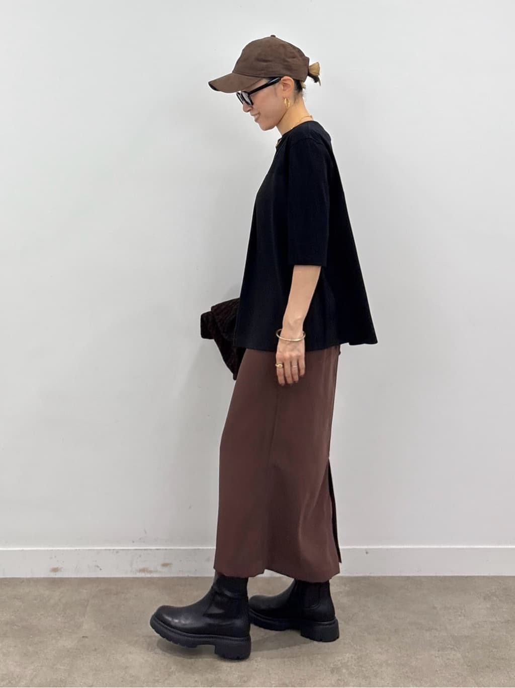 kotakiさんの「INDIVI｜【セットアップ可能】ビスチェレイヤード風トップス」を使ったコーディネート