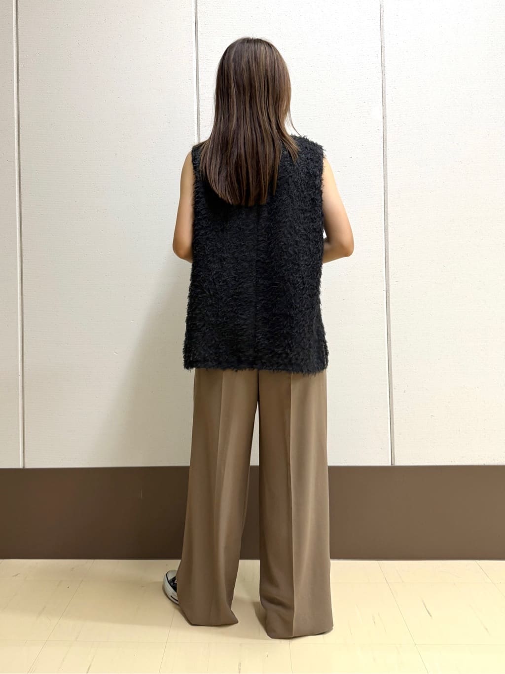 mamiさんの「INDIVI｜【インナーとしても活躍！】フリンジジャカードチュニック」を使ったコーディネート