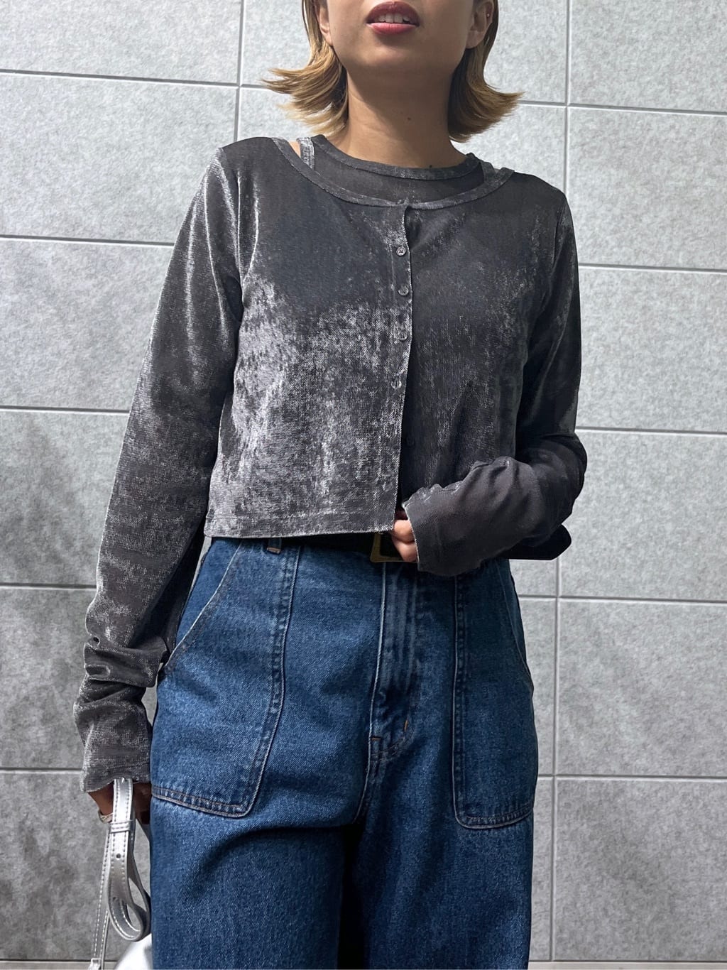 Harukaさんの「INDIVI｜ロールアップデニム」を使ったコーディネート